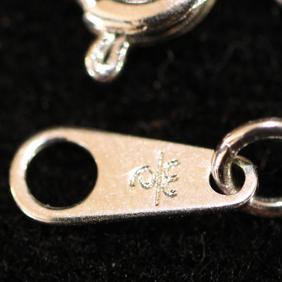 Pearl Moissanite Diamond Pendant Necklace Chain - Picture 7 of 8